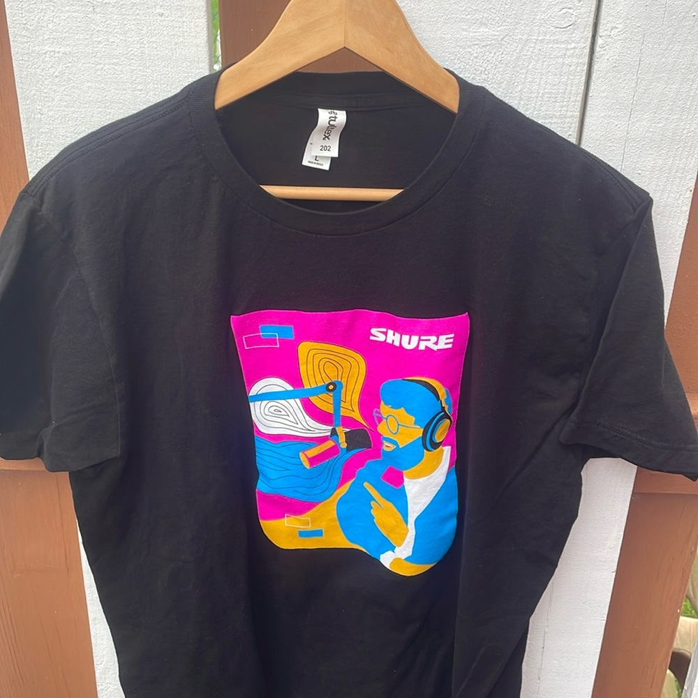 3️⃣ for 1️⃣5️⃣ Shure - Podcast graphic thshirt